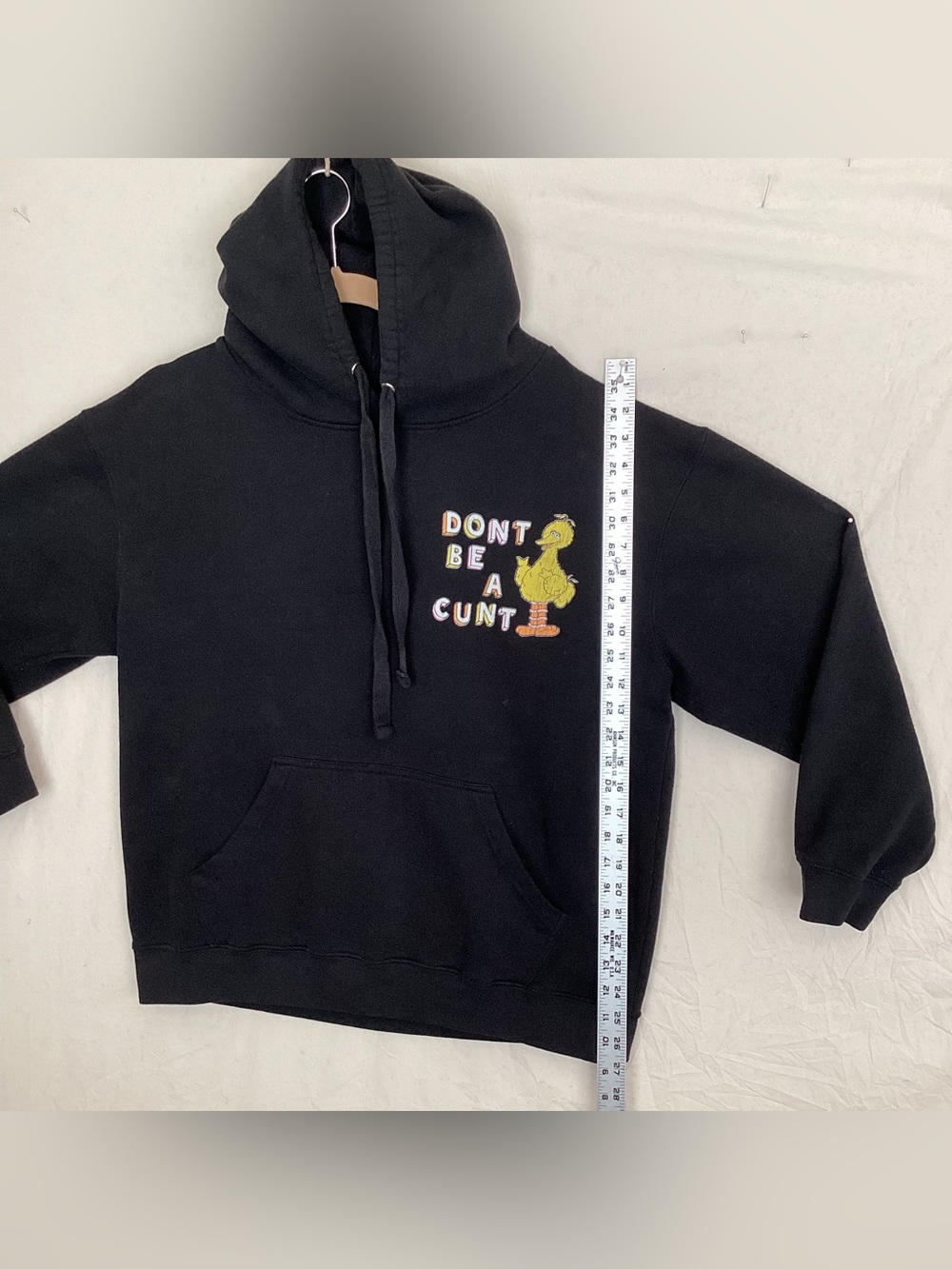 A-holeś live forever don’t be a €unt hoodie sweatshirt big bird - Picture 10 of 10